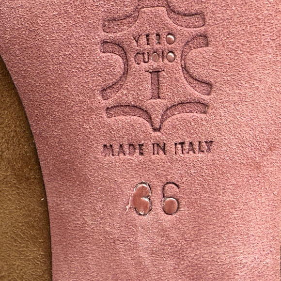 JEAN-MICHEL CAZABAT Suede/Patent Leather Pumps Womens SZ 6 36 In Box Made Italy - Picture 3 of 8